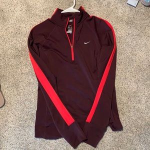 Nike half zip dri-fit
